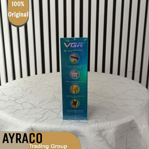 ریش تراش VGR مدل 956 | ماشین اصلاح دقیق، حرفه‌ای و چندکاره